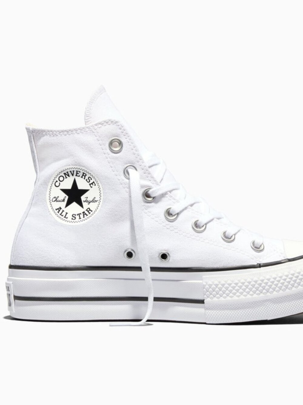 NEW Converse Chuck Taylor All Star Lift Hi Top Platform White Women size 8.5